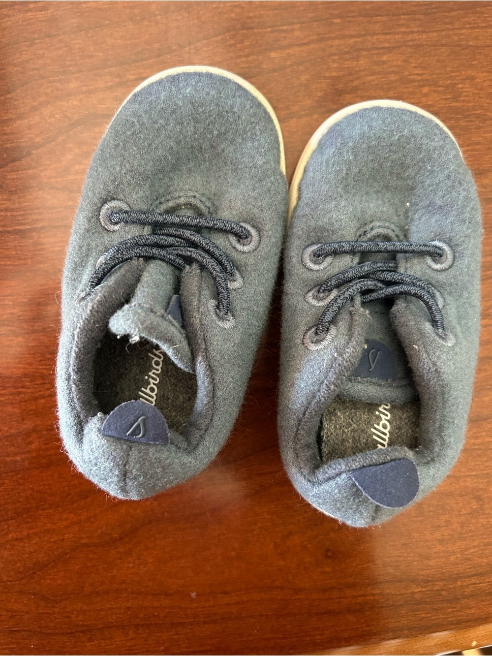 Allbirds Navy Wool Toddler Shoes